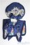 画像1: 【SALE】60cmドール/OF:ベレー帽+つけ襟セット:angeldear様製 I-25-01-12-3190-TO-ZI (1)