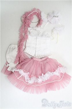 画像2: MSDD/dollhearts製チュールドレスセット I-25-01-12-3088-GN-ZI