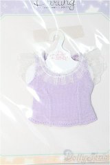 ネオブライス/OF:deardarling:フリルトップス ラベンダー I-25-01-12-3105-TO-ZI