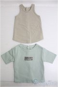 【SALE】SD/OF：ボックスロゴTee&タンクトップ I-25-01-26-2080-TO-ZI