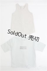 【SALE】SD/OF：ボックスロゴTee&タンクトップ I-25-01-26-2080-TO-ZI