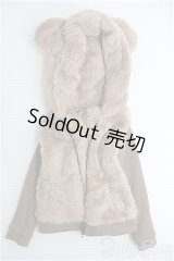 SD/OF クマ耳パーカー I-25-01-26-2075-TO-ZI