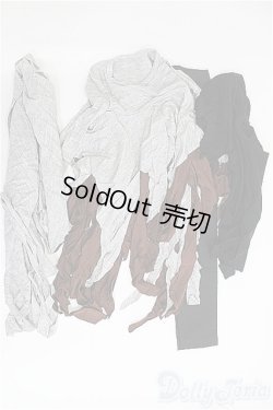 画像1: 60-65cm/OF セット 切りっぱなしデザイン衣装セット I-25-03-02-2087-YB-ZI