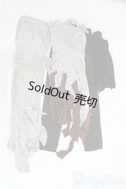 画像2: 60-65cm/OF セット 切りっぱなしデザイン衣装セット I-25-03-02-2087-YB-ZI