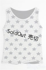 SD17BOY/OF 星柄ノースリーブトップ スター I-25-02-09-2032-YB-ZI
