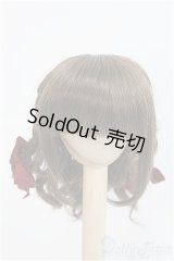 7-8inchウィッグ/三編みリボン I-25-03-02-3021-YB-ZI