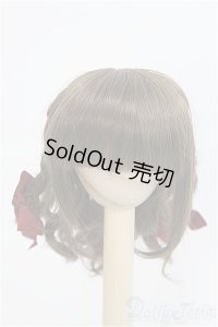 7-8inchウィッグ/三編みリボン I-25-03-02-3021-YB-ZI