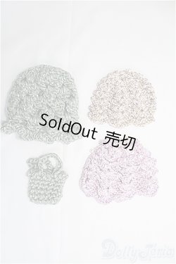 画像1: ブライス、プーリップサイズ/OF：帽子3点セット I-25-03-16-2117-GN-ZI