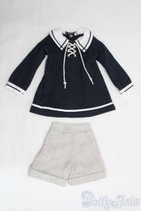 MSD/OFセット チュニック+ハーフパンツセット I-25-06-01-2075-YB-ZI