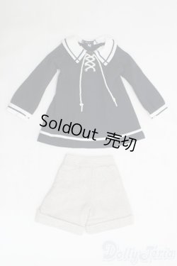 画像1: MSD/OFセット チュニック+ハーフパンツセット I-25-06-01-2075-YB-ZI