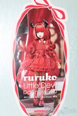 画像1: ruruko/小さな悪魔 ruruko Darkness RED S-25-04-27-488-TN-ZS