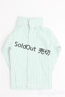 画像1: 【SALE】オビツ24サイズ/OF：前あきストライプ柄シャツ I-24-11-03-2143-TO-ZI