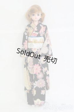 画像2: キャッスルジェニー/みらい:前髪あり内巻きカール本体+きもの(タカラ) I-26-02-22-275-YB-ZI