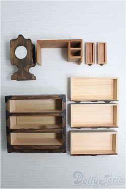 画像2: 【SALE】1/12ドール/ミニチュア家具セット I-24-12-08-1124-TO-ZI