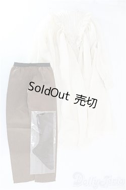 画像3: SD17BOY/OF:ヨークギャザーロングブラウスセット I-24-12-22-1075-TO-ZI