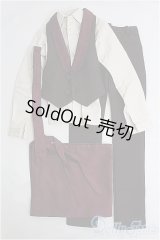 SDGrB＆SD13男の子/OF:衣装セット I-25-02-23-1031-TO-ZI
