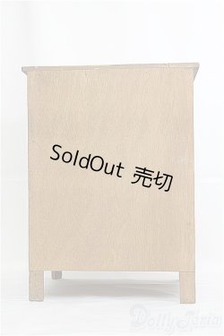 画像4: 1/4?- /ミニチュア家具 木製開き棚 I-25-03-23-1075-YB-ZI