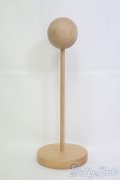 8-9inch/ウィッグスタンド 木製 I-25-05-11-1069-YB-ZI