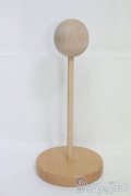7-8inch/ウィッグスタンド 木製 I-25-05-11-1070-YB-ZI
