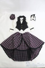 SD/OF：バックロングスカートセット/1/3　60ｃｍ　BJD　MJD　衣装　ドール用 I-25-07-06-3041-TO-ZI