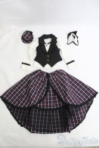 SD/OF：バックロングスカートセット/1/3　60ｃｍ　BJD　MJD　衣装　ドール用 I-25-07-06-3041-TO-ZI