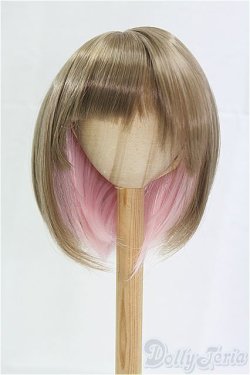 画像1: 8-9inch/ウィッグ/インチ　BJD　MJD　ドール用 I-25-09-21-147-YB-ZI