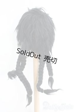 画像2: 9-10inch/ウィッグ/インチ　BJD　MJD　ドール用 I-25-07-06-2047-KD-ZI