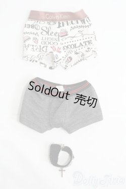 画像1: SD/OF:下着2点+チョーカー/1/3　60ｃｍ　BJD　MJD　衣装　ドール用 I-25-07-06-2061-KD-ZI