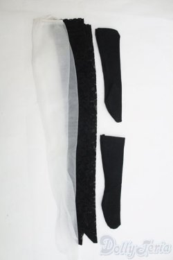 画像1: SD/OF:靴下/1/3　60ｃｍ　BJD　MJD　衣装　ドール用 I-25-07-20-349-KD-ZI
