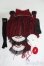 画像1: 1/4サイズドール/OF:衣装セット　Coral Reef Doll製　Queen Dress Set: Red/0 I-25-07-13-1024-KD-ZI (1)