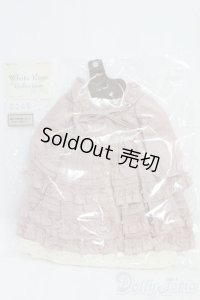 MSD/OF:夢見る少女ドレス・ミニ(オールドローズ)/1/4　40ｃｍ　BJD　MJD　衣装　ドール用 I-25-07-20-163-KD-ZI