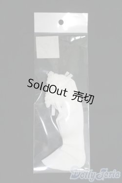 画像2: SDM/レース付きソックス（白）・ミニ/1/4　40ｃｍ　BJD　MJD　衣装　ドール用 I-25-07-20-184-KD-ZI
