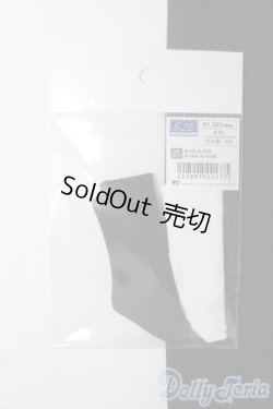画像1: 幼SD/OF:ハイソックスセット（白＆黒）ちび/1/6　30ｃｍ　BJD　MJD　衣装　ドール用 I-25-07-20-181-KD-ZI