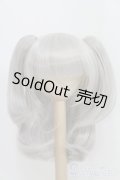 ウィッグ/9inch:ツインテールミニ(Ronshuka/ロンシュカ様)/インチ　BJD　MJD　ドール用 I-25-07-20-275-KD-ZI