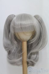 ウィッグ/9inch:ツインテールミニ(Ronshuka/ロンシュカ様)/インチ　BJD　MJD　ドール用 I-25-07-20-275-KD-ZI