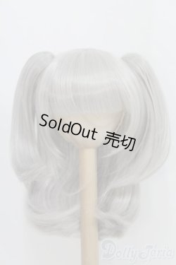 画像1: ウィッグ/9inch:ツインテールミニ(Ronshuka/ロンシュカ様)/インチ　BJD　MJD　ドール用 I-25-07-20-275-KD-ZI