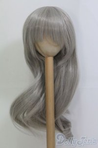 9inchウィッグ/エアリーウェーブ(Ronshuka/ロンシュカ様)/インチ　BJD　MJD　ドール用 I-25-07-20-276-KD-ZI