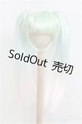 9-10inch/ウィッグ　ツーテール/インチ　BJD　MJD　ドール用 I-25-07-27-113-KD-ZI