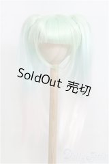 9-10inch/ウィッグ　ツーテール/インチ　BJD　MJD　ドール用 I-25-07-27-113-KD-ZI