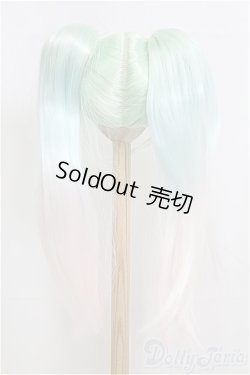 画像2: 9-10inch/ウィッグ　ツーテール/インチ　BJD　MJD　ドール用 I-25-07-27-113-KD-ZI