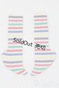 画像1: 幼SD/OF:靴下/1/6　30ｃｍ　BJD　MJD　衣装　ドール用 I-25-07-20-368-KD-ZI