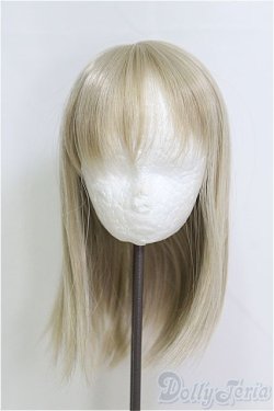 画像1: 8-9inch/ウィッグ：ロンシュカ様　レディセミロング/インチ　BJD　MJD　ドール用 I-25-07-27-110-KD-ZI