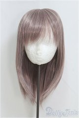 8-9inch/ウィッグ：ロンシュカ様　レディセミロング/インチ　BJD　MJD　ドール用 I-25-07-27-107-KD-ZI