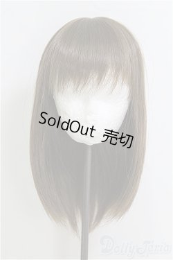 画像1: 8-9inch/ウィッグ：ロンシュカ様　レディセミロング/インチ　BJD　MJD　ドール用 I-25-07-27-109-KD-ZI
