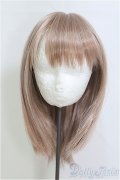 8-9inch/ウィッグ：ロンシュカ様　レディセミロング/インチ　BJD　MJD　ドール用 I-25-07-27-108-KD-ZI