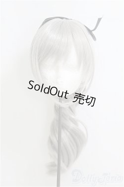 画像1: 8-9inch/ウィッグ：ロンシュカ様　ポニーテール/インチ　BJD　MJD　ドール用 I-25-07-27-104-KD-ZI