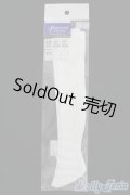 SD/OF：ソックス（白・半光沢）/1/3　60ｃｍ　BJD　MJD　衣装　ドール用 I-25-07-27-050-KD-ZI