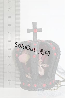 画像2: SD/OF:小物 金針水晶様製　かぼちゃ型クラウン　王冠 I-25-07-27-349-KD-ZI