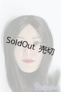 VERY COOL/1/6スケール植毛女性ヘッド　FX08-B I-25-07-27-319-KD-ZI