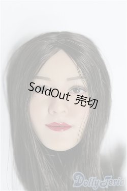 画像1: VERY COOL/1/6スケール植毛女性ヘッド　FX08-B I-25-07-27-319-KD-ZI